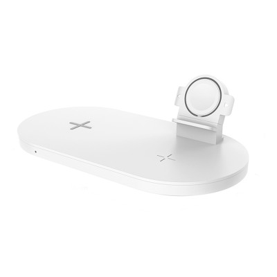 3in1 Fast Charge Wireless Charger Stand Multifunction Wireless Charging for Mobile Phone/iWatch/airPods