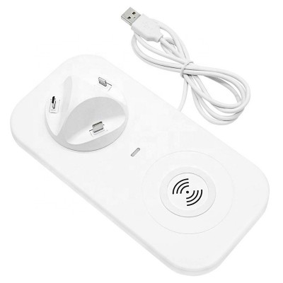 New Design Multifunctional 3 in 1 Wireless Charging Station for iphone/Android/Type C