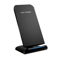 Amazon Hot Sale Qi Certified 10W Fast Desktop Wireless Charger Stand